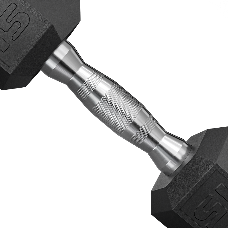 Complete PVC Coated Hex Dumbbell Set 5LB 50LB Pairs – Epic Fitness