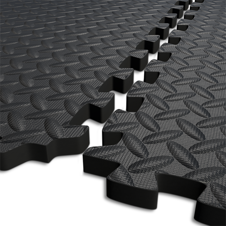 Foam Gym Flooring Mat Interlocking Tiles Pack of 6 Epic Fitness
