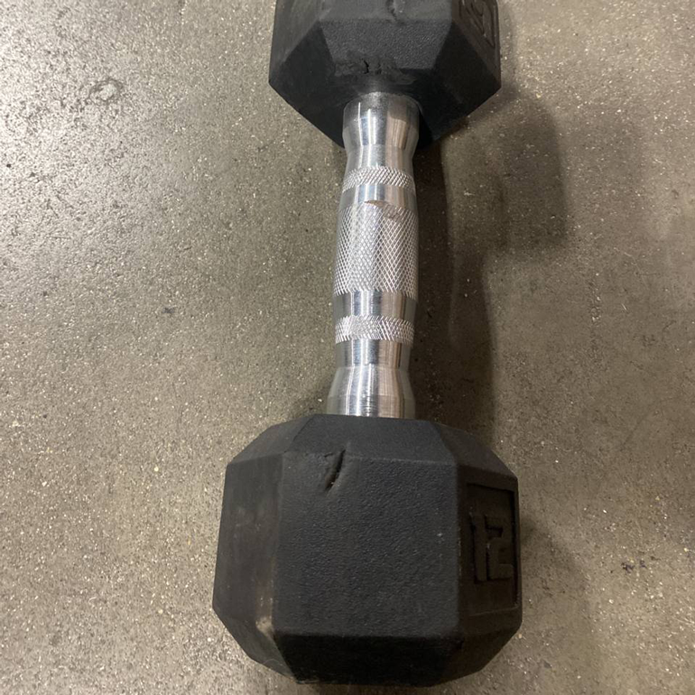 
                  
                    Scratch and Dent - Pair of Black Coated Hex Dumbbells - Final Sale
                  
                