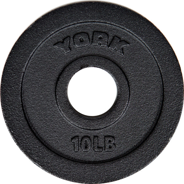 YORK Cast Iron Olympic Weight Barbell Plates
