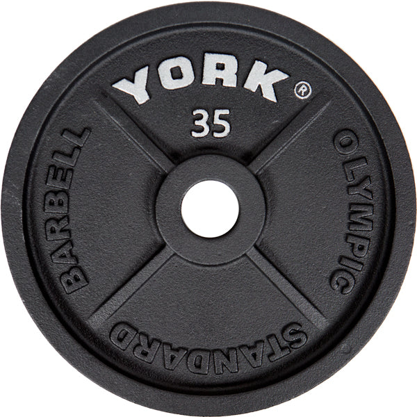 
                      
                        YORK Cast Iron Olympic Weight Barbell Plates
                      
                    