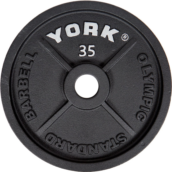 
                  
                    YORK Cast Iron Olympic Weight Barbell Plates
                  
                