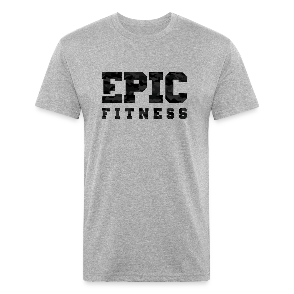Epic Fitness Men's Cloak Black-Out T-Shirt - heather gray