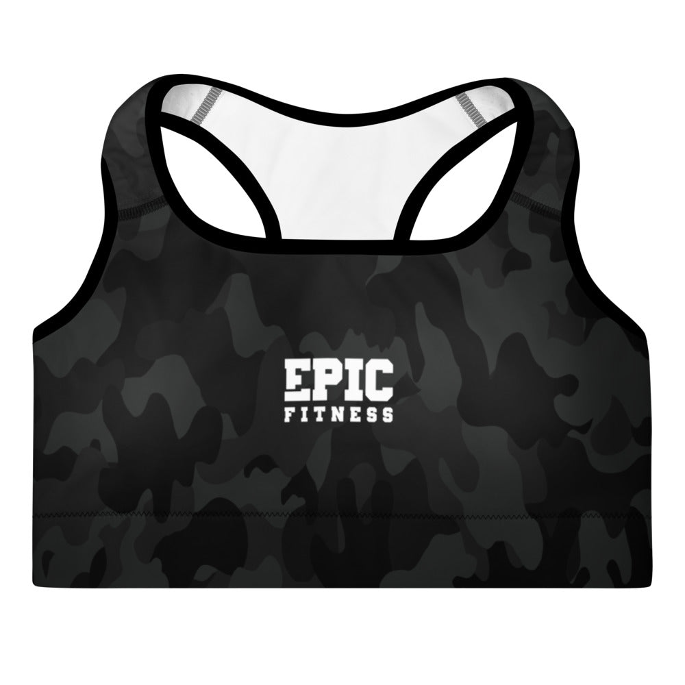 Epic Fitness Black-Out Cloak Sports Bra