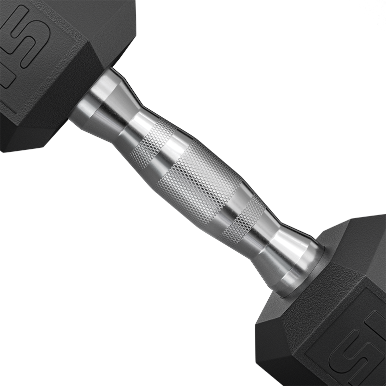 
                  
                    Complete PVC Coated Hex Dumbbell Set 5LB - 50LB Pairs
                  
                