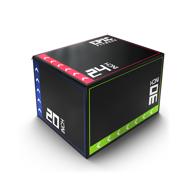 Foldable Jumpbox 3-in-1 Foam Plyometric Jump Box (20