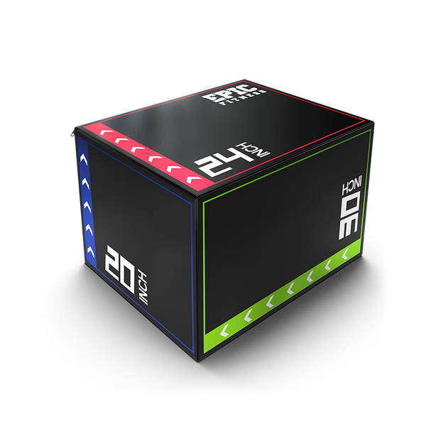 3-in-1 Foam Plyometric Jump Box (20 3-in-1 Foam Plyometric Jump Box (20