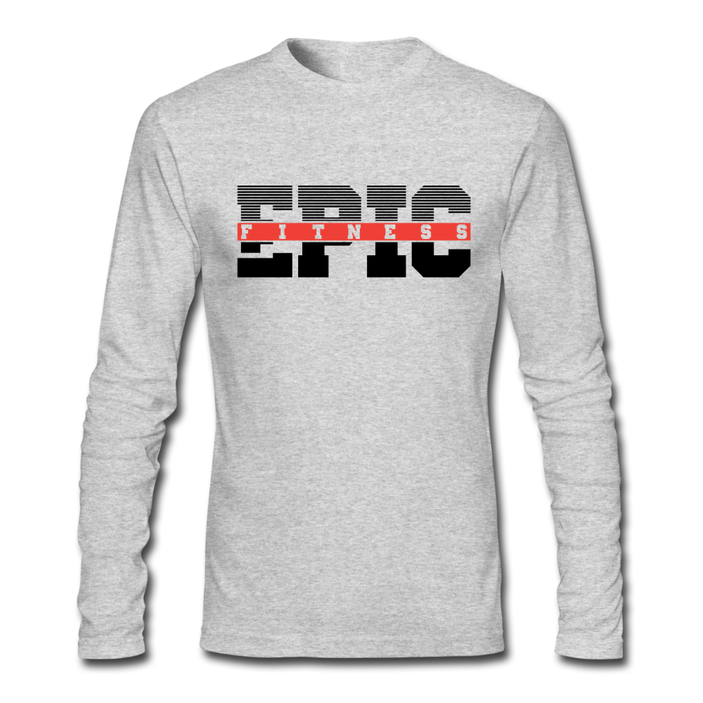 Epic Fitness Long Sleeve T-Shirt - heather gray
