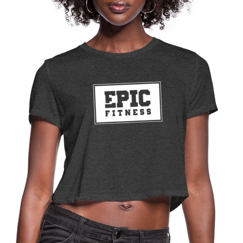 
                  
                    Epic Fitness Cropped Tee - deep heather
                  
                