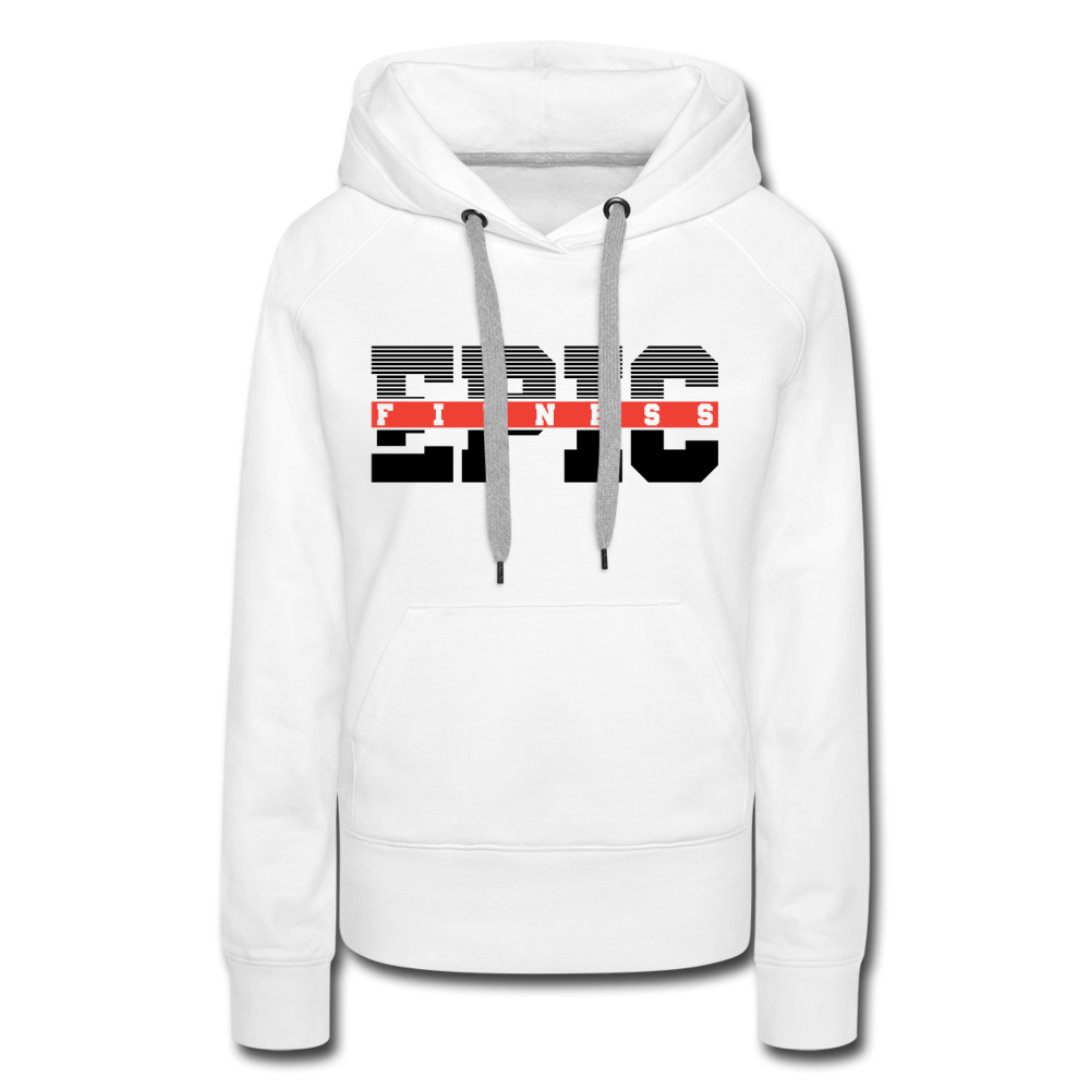 
                  
                    Epic Fitness Women’s Premium Hoodie - white
                  
                