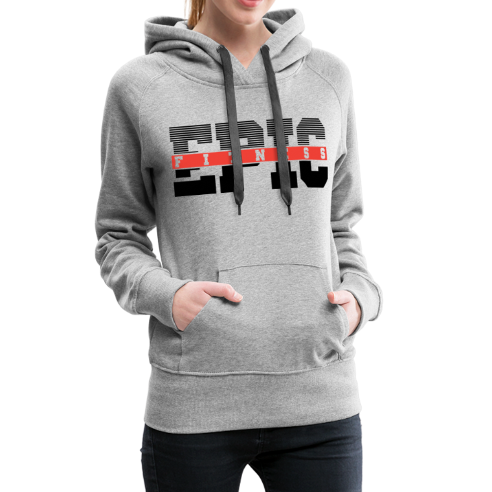 
                  
                    Epic Fitness Women’s Premium Hoodie - heather gray
                  
                