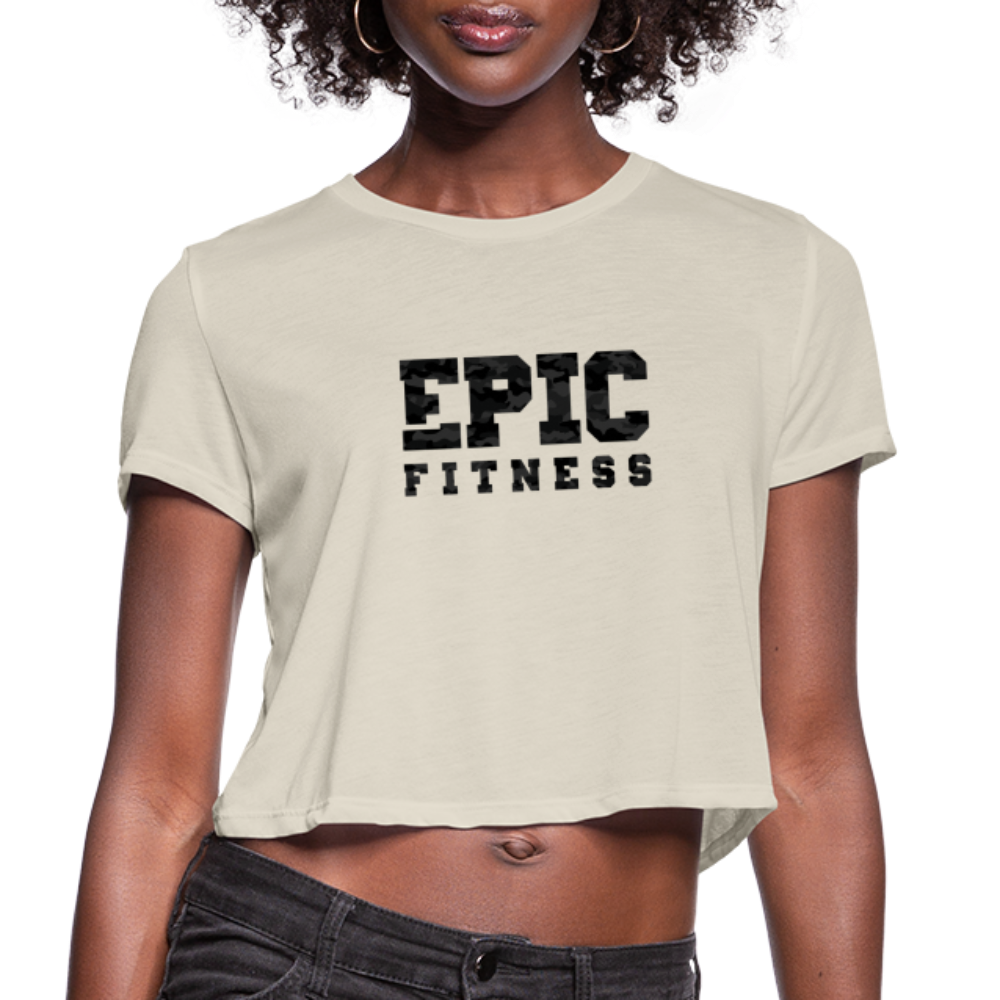 
                  
                    Epic Fitness Cloak Black-Out Cropped Tee - dust
                  
                