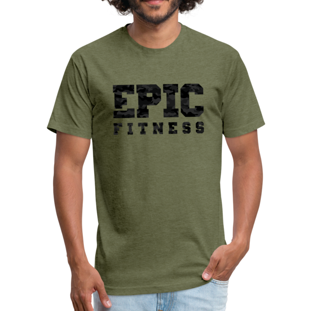 
                  
                    Epic Fitness Men's Cloak Black-Out T-Shirt - heather military green
                  
                